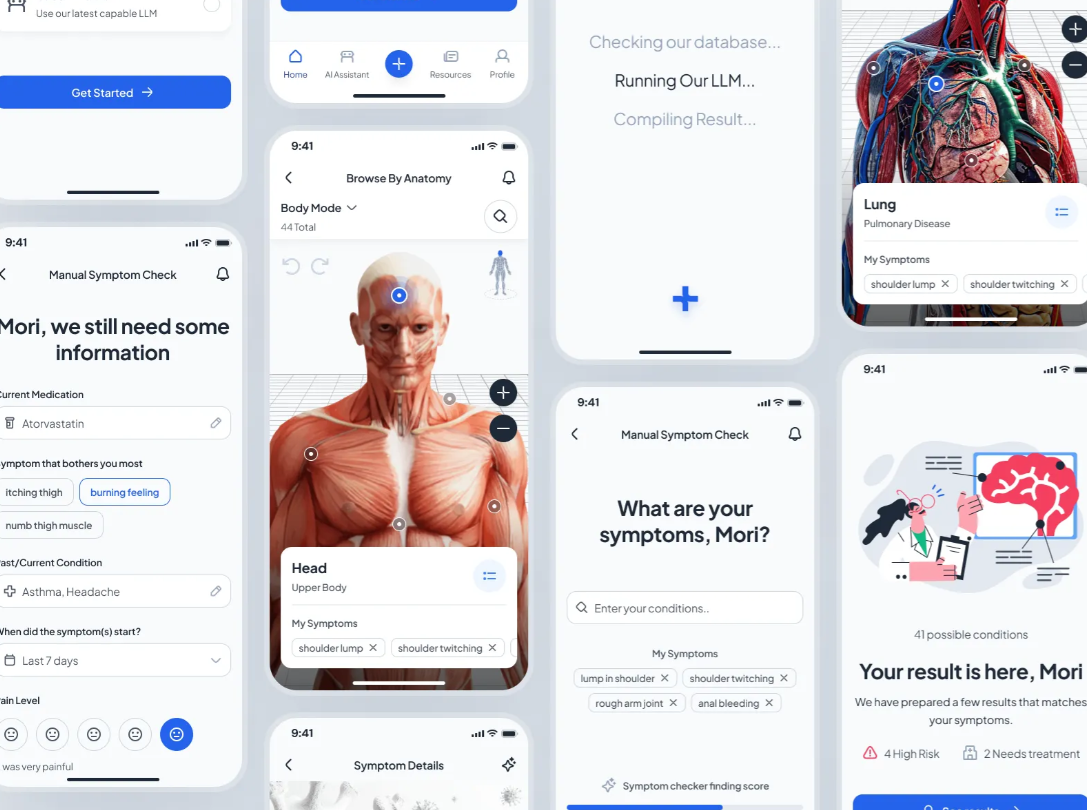 HealthTech UI/UX Overhaul